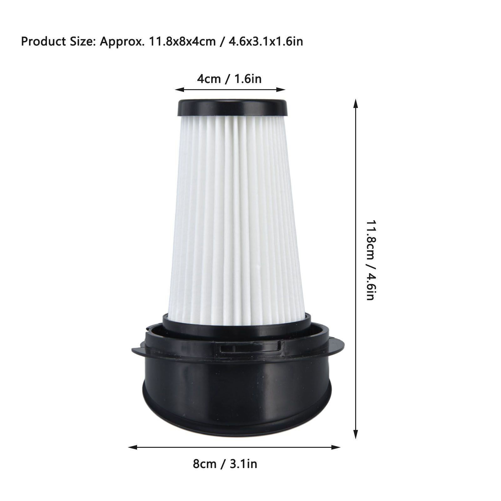 Vacuum Filter High Efficiency Filter Replacement Vacuum Cleaner Accessories for Rowenta ZR005202 V1294-YM0523-3113210323111