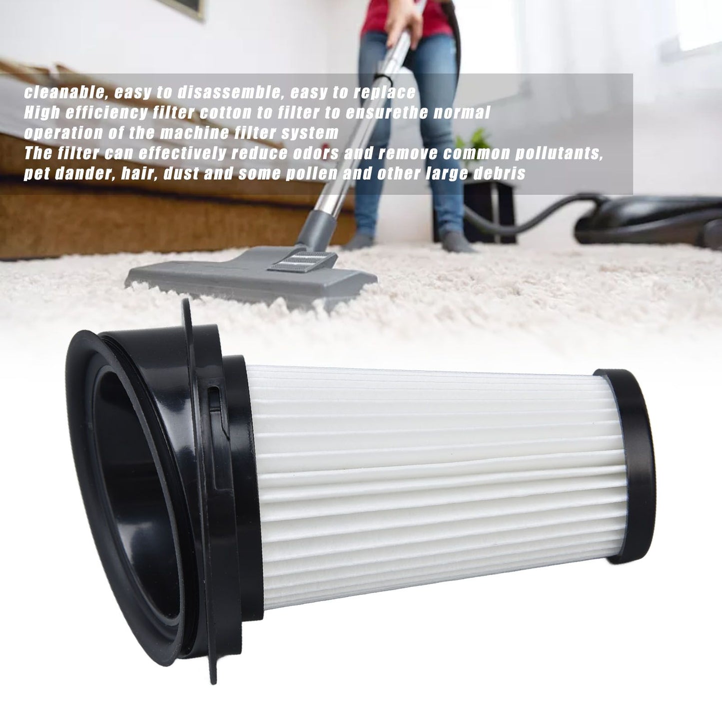 Vacuum Filter High Efficiency Filter Replacement Vacuum Cleaner Accessories for Rowenta ZR005202 V1294-YM0523-3113210323111