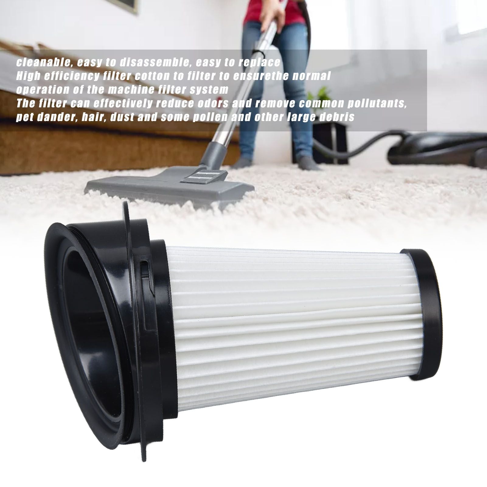 Vacuum Filter High Efficiency Filter Replacement Vacuum Cleaner Accessories for Rowenta ZR005202 V1294-YM0523-3113210323111