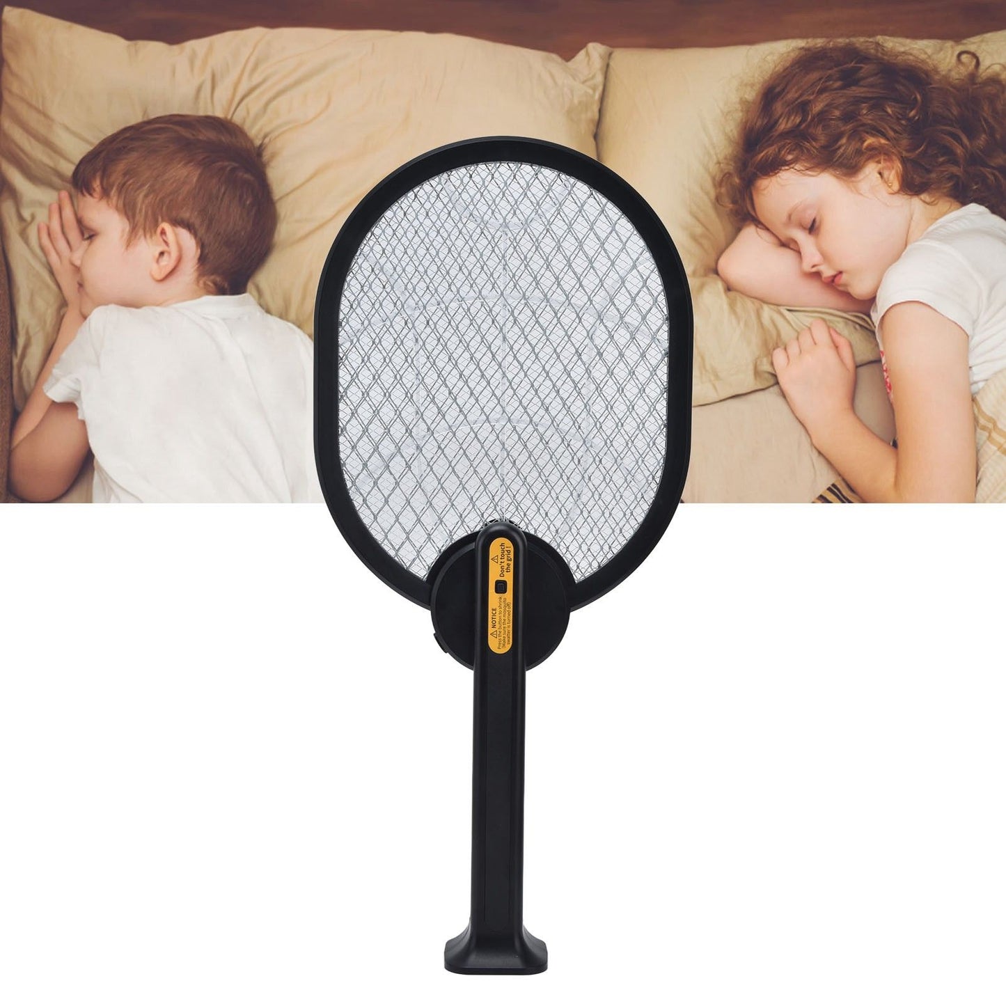 Electric Fly Swatter Multifunction 2 in 1 USB Rechargeable Electric Fly Bat for Home V1294-YM0523-3113210323711