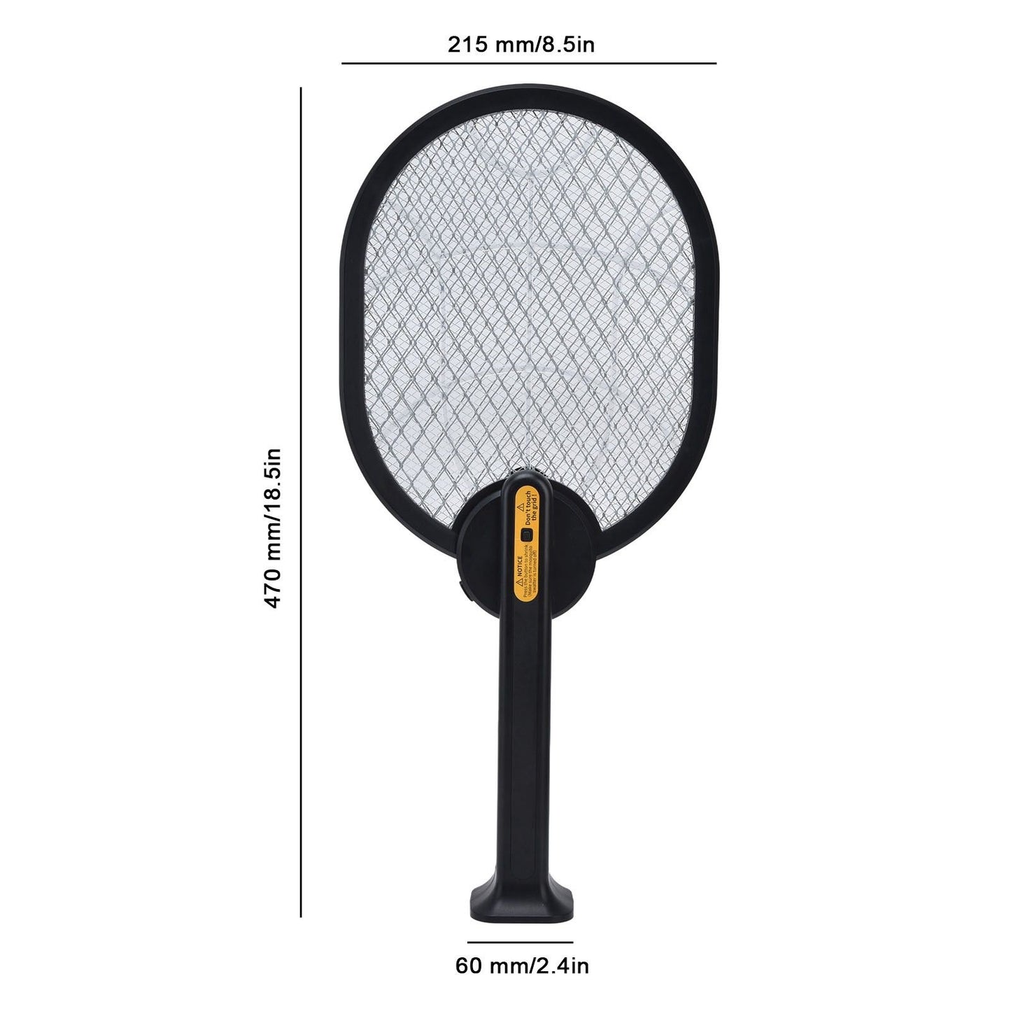 Electric Fly Swatter Multifunction 2 in 1 USB Rechargeable Electric Fly Bat for Home V1294-YM0523-3113210323711