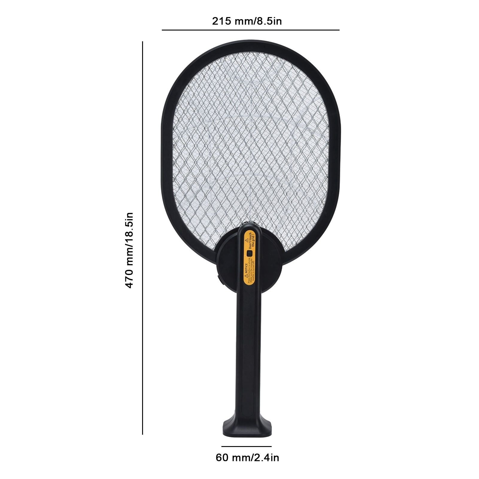 Electric Fly Swatter Multifunction 2 in 1 USB Rechargeable Electric Fly Bat for Home V1294-YM0523-3113210323711