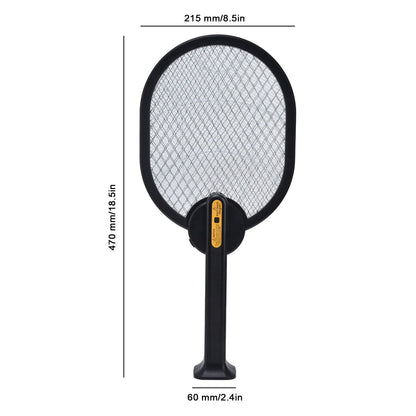 Electric Fly Swatter Multifunction 2 in 1 USB Rechargeable Electric Fly Bat for Home V1294-YM0523-3113210323711