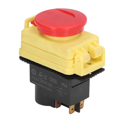 250V Industrial Electromagnetic Switch Waterproof ON Off Push Button Switches for Cutting Machine V1294-YM0523-3113210324011