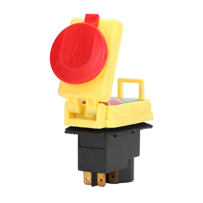250V Industrial Electromagnetic Switch Waterproof ON Off Push Button Switches for Cutting Machine V1294-YM0523-3113210324011