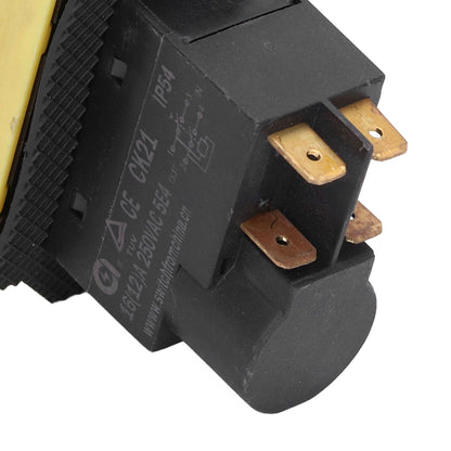 250V Industrial Electromagnetic Switch Waterproof ON Off Push Button Switches for Cutting Machine V1294-YM0523-3113210324011