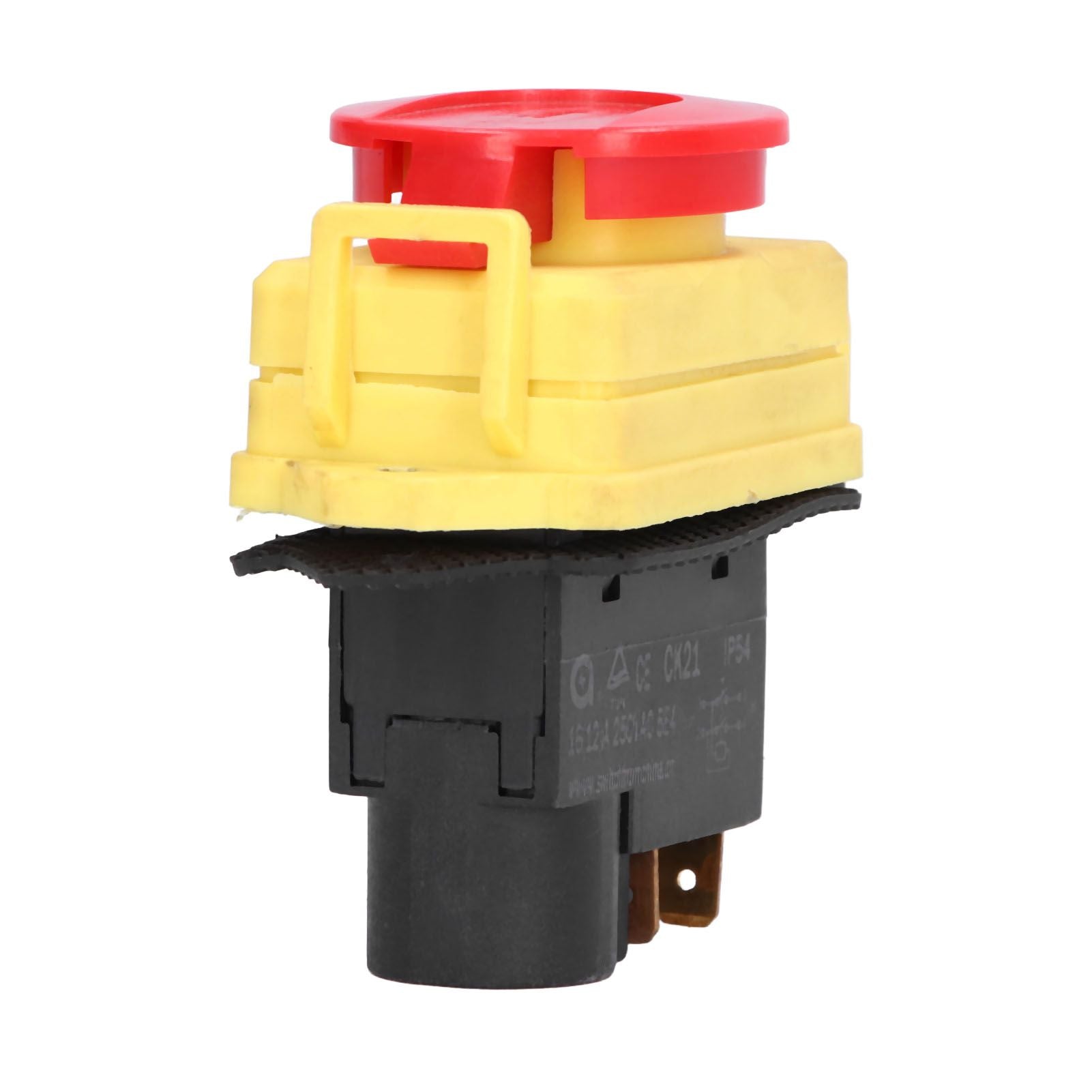 250V Industrial Electromagnetic Switch Waterproof ON Off Push Button Switches for Cutting Machine V1294-YM0523-3113210324011