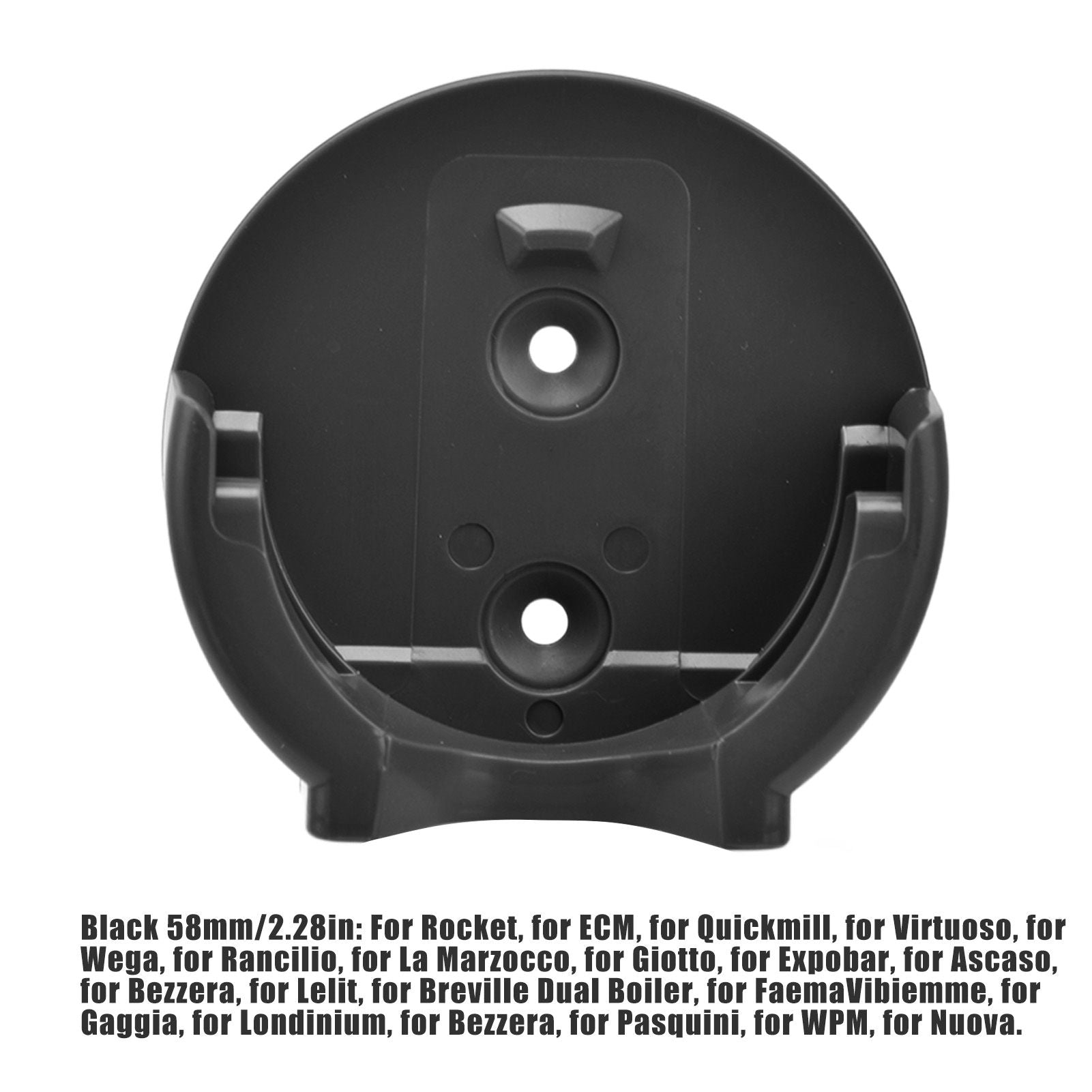 Coffee Tamper Wall Mounted Rack ABS Solid Durable Universal Storage Holder for Coffees MachineBlack V1294-YM0523-3113210324211
