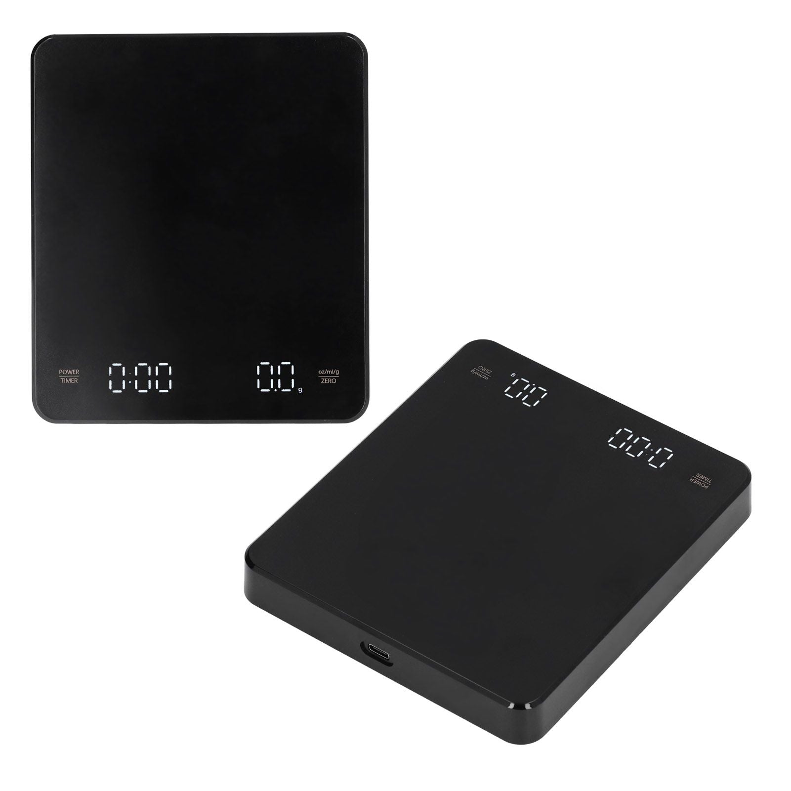 Electronic Coffee Scale LCD Display Switchable G OZ Ml 3kg USB Charging Multifunction High Accuracy V1294-YM0523-3113210324811