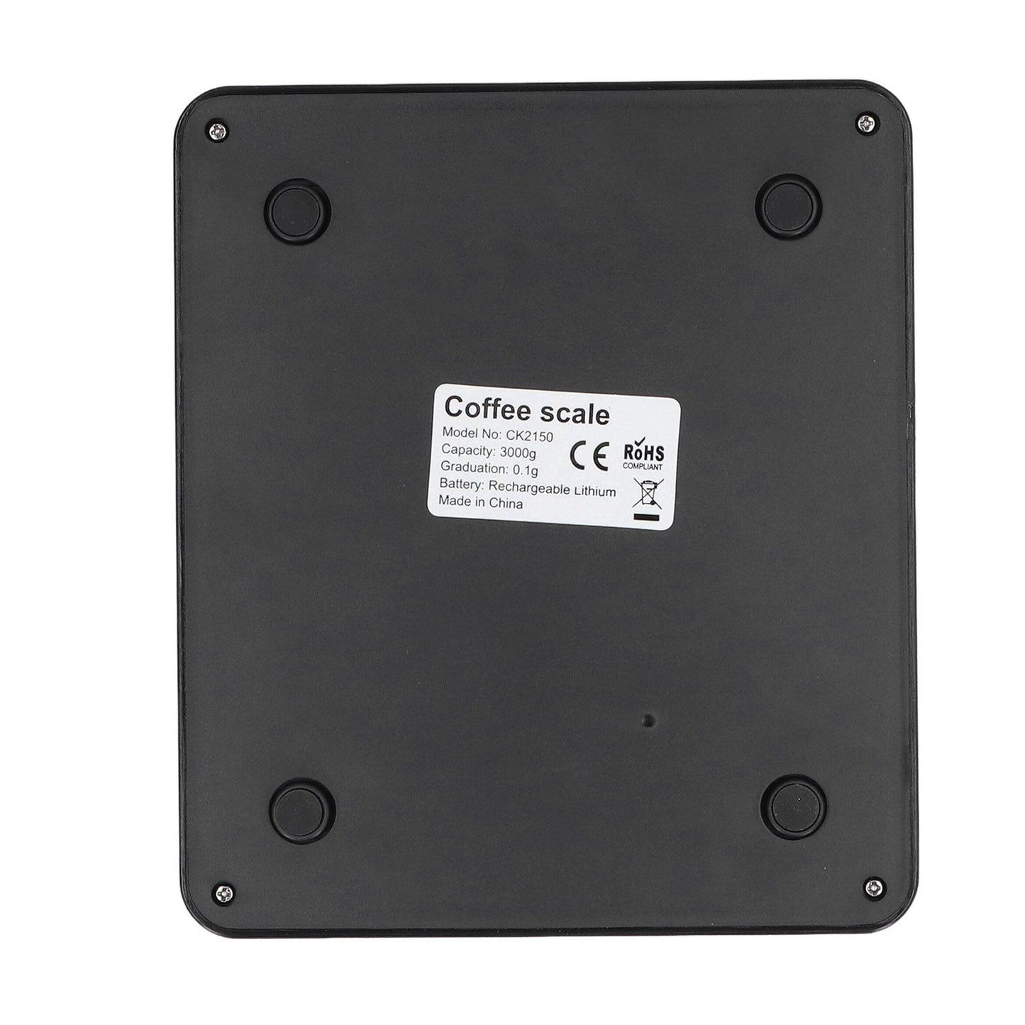 Electronic Coffee Scale LCD Display Switchable G OZ Ml 3kg USB Charging Multifunction High Accuracy V1294-YM0523-3113210324811