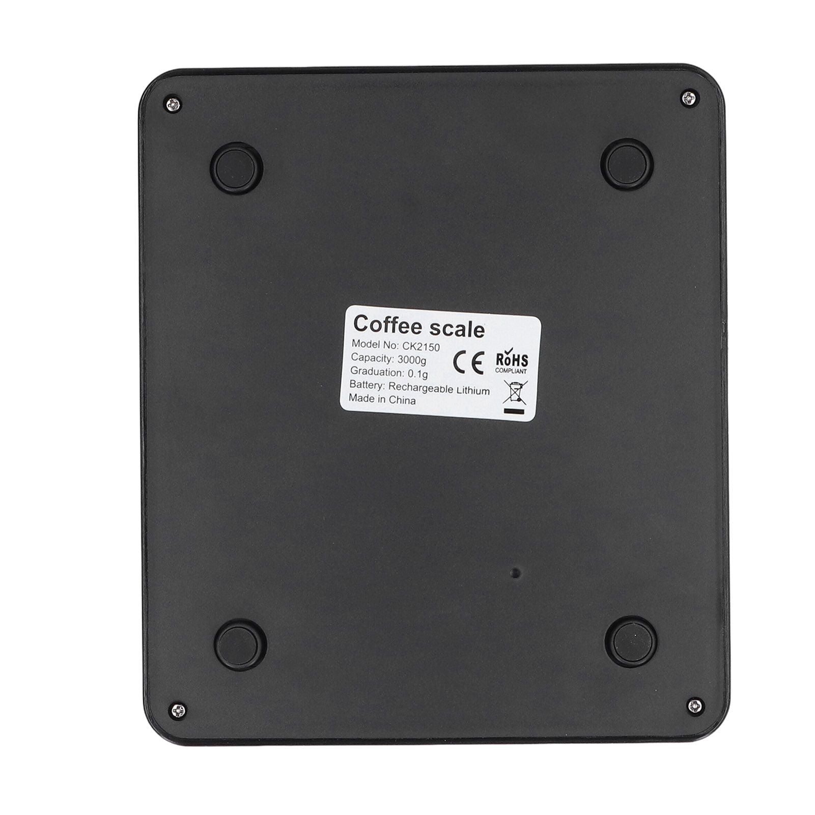 Electronic Coffee Scale LCD Display Switchable G OZ Ml 3kg USB Charging Multifunction High Accuracy V1294-YM0523-3113210324811