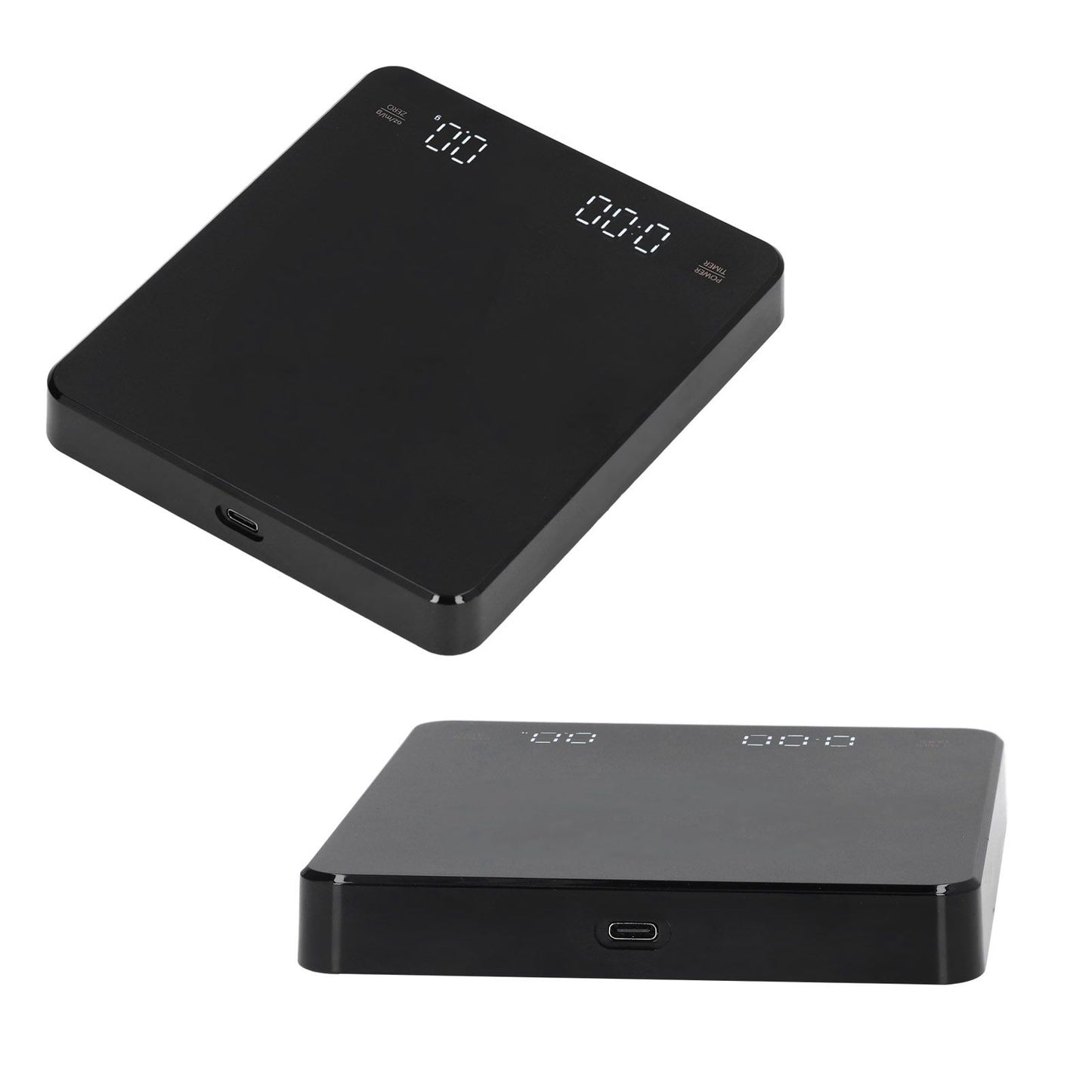 Electronic Coffee Scale LCD Display Switchable G OZ Ml 3kg USB Charging Multifunction High Accuracy V1294-YM0523-3113210324811