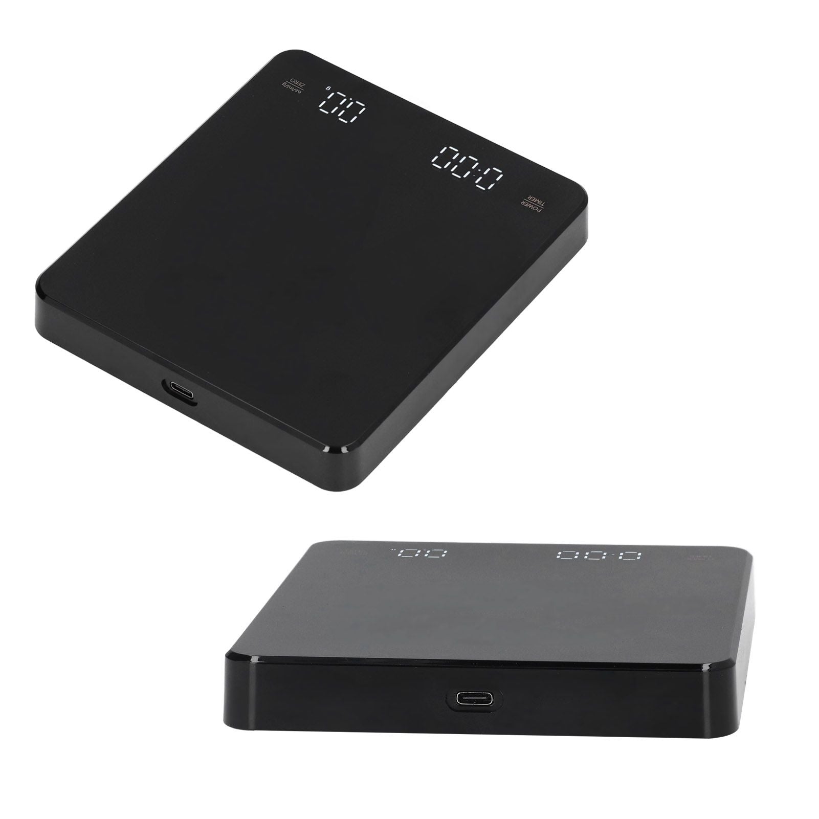 Electronic Coffee Scale LCD Display Switchable G OZ Ml 3kg USB Charging Multifunction High Accuracy V1294-YM0523-3113210324811