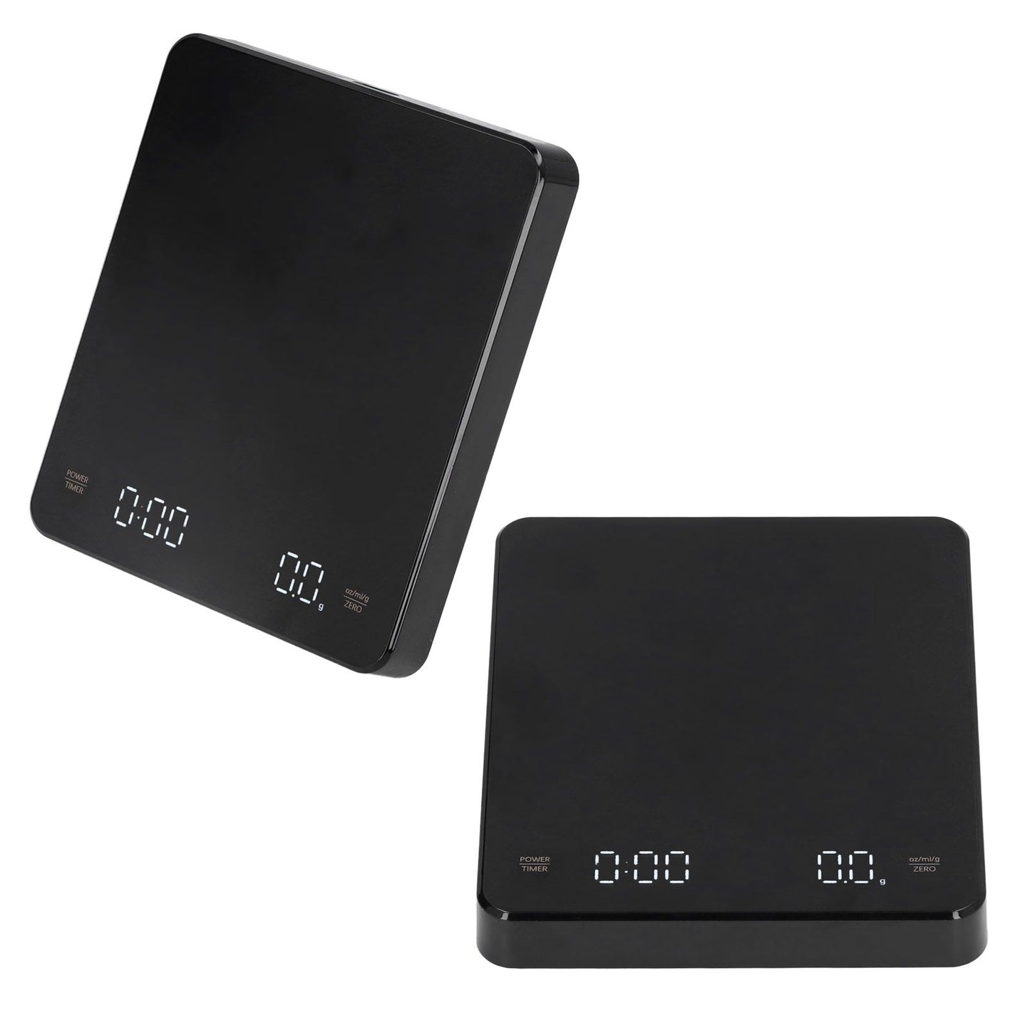 Electronic Coffee Scale LCD Display Switchable G OZ Ml 3kg USB Charging Multifunction High Accuracy V1294-YM0523-3113210324811