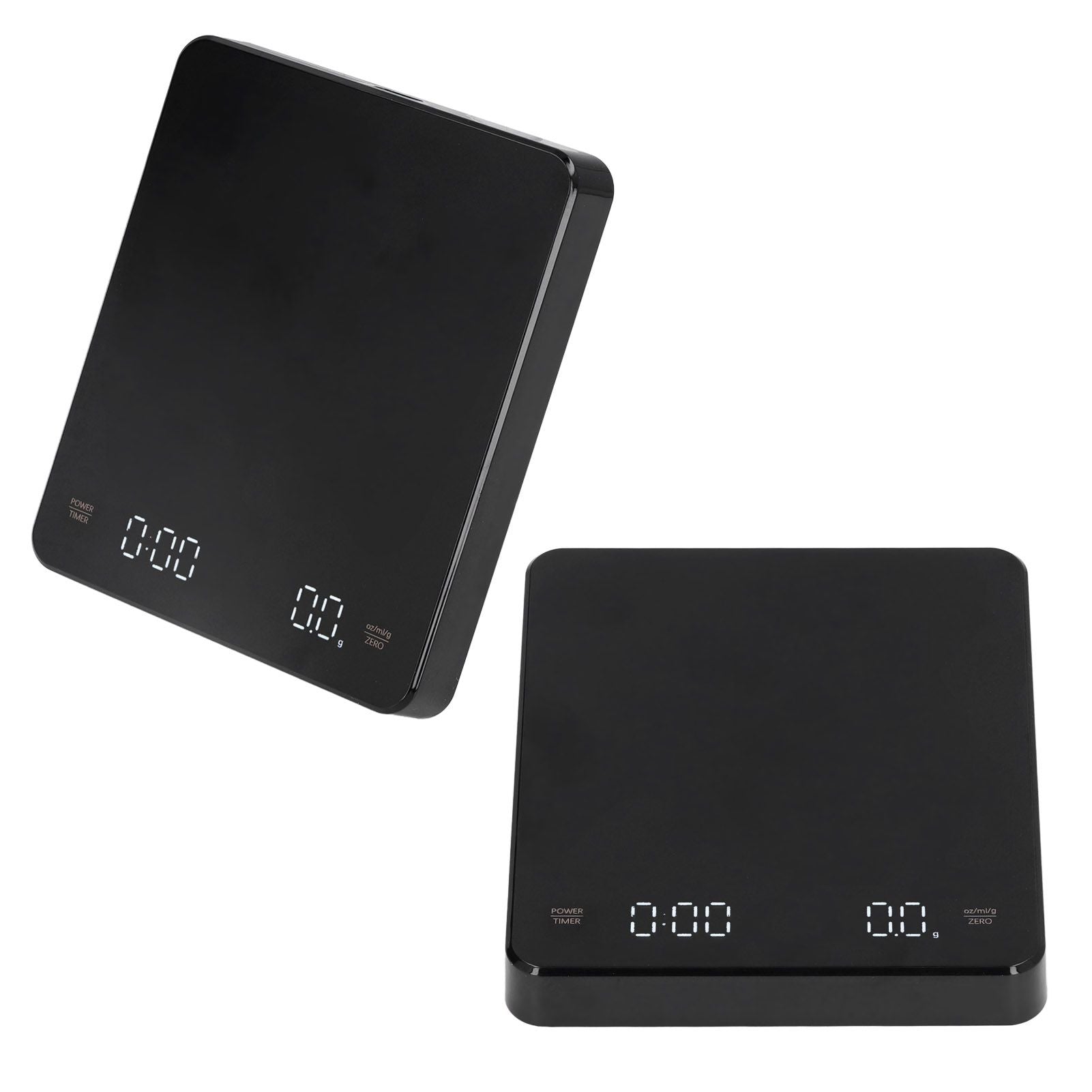 Electronic Coffee Scale LCD Display Switchable G OZ Ml 3kg USB Charging Multifunction High Accuracy V1294-YM0523-3113210324811