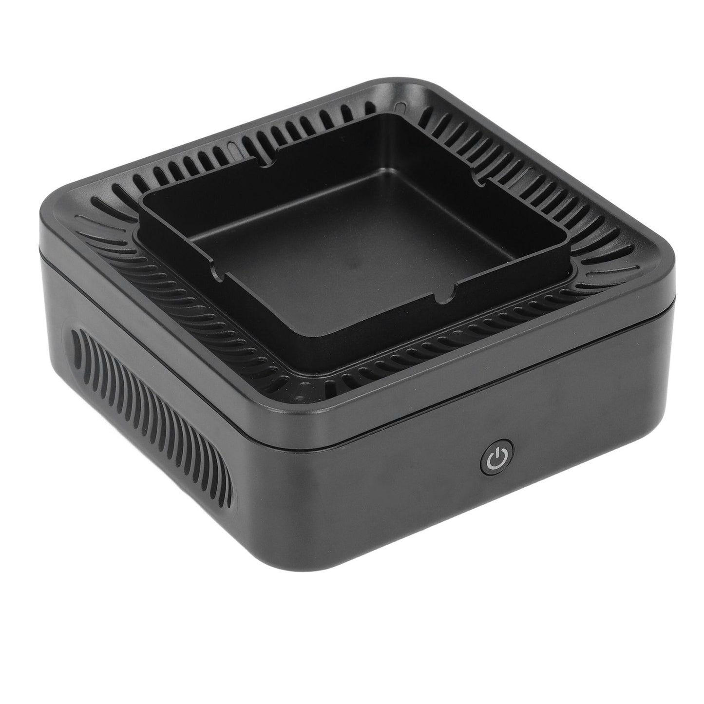 Smokeless Ashtray Gray Home Office Desktop USB Charging Large Air Volume Negative Ion Ashtray Purifier V1294-YM0523-3113210325111