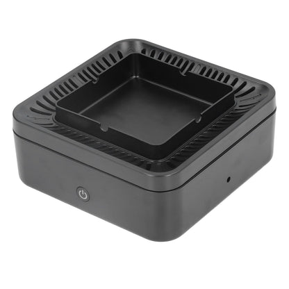 Smokeless Ashtray Gray Home Office Desktop USB Charging Large Air Volume Negative Ion Ashtray Purifier V1294-YM0523-3113210325111