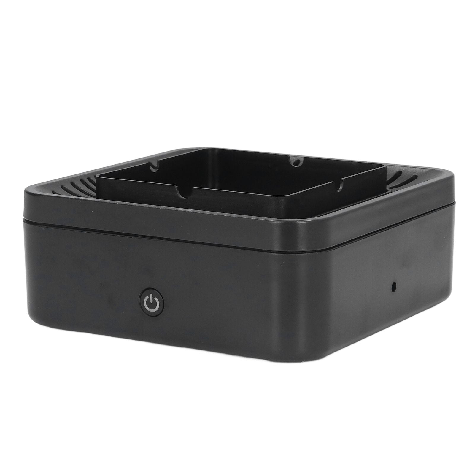 Smokeless Ashtray Gray Home Office Desktop USB Charging Large Air Volume Negative Ion Ashtray Purifier V1294-YM0523-3113210325111