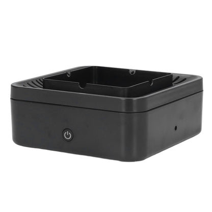 Smokeless Ashtray Gray Home Office Desktop USB Charging Large Air Volume Negative Ion Ashtray Purifier V1294-YM0523-3113210325111