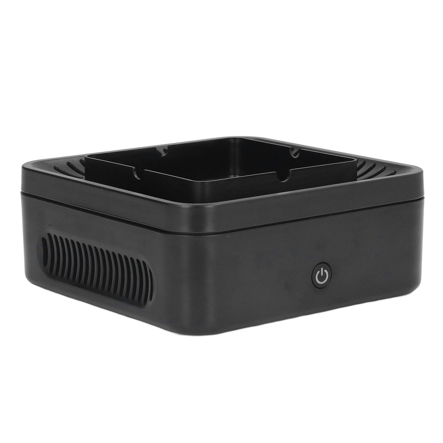 Smokeless Ashtray Gray Home Office Desktop USB Charging Large Air Volume Negative Ion Ashtray Purifier V1294-YM0523-3113210325111