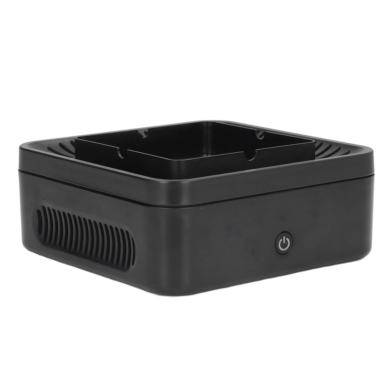 Smokeless Ashtray Gray Home Office Desktop USB Charging Large Air Volume Negative Ion Ashtray Purifier V1294-YM0523-3113210325111