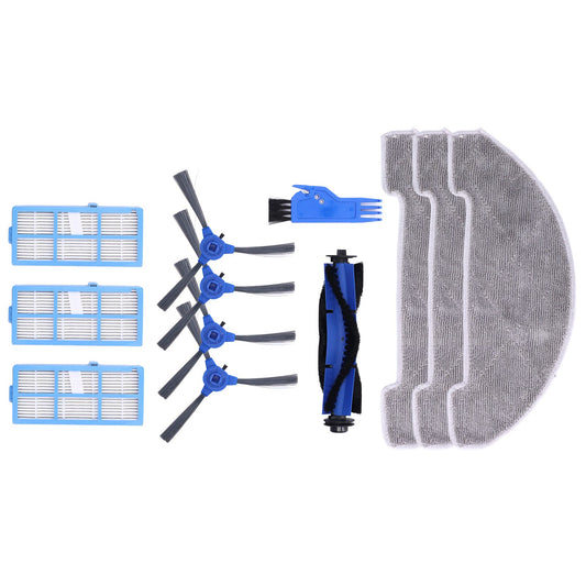 Robotic Vacuum Cleaner Kit with Side Brush Rag Filter Main Brush for Proscenic 850T Clean Suits V1294-YM0523-3113210326411
