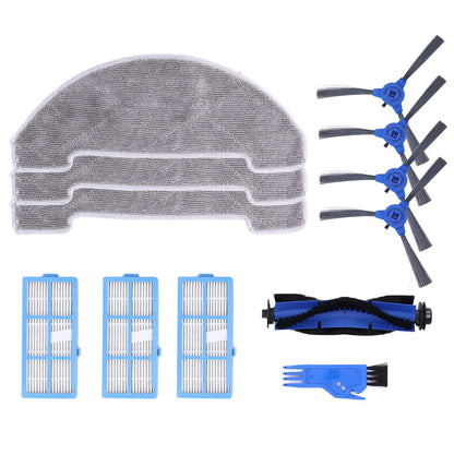 Robotic Vacuum Cleaner Kit with Side Brush Rag Filter Main Brush for Proscenic 850T Clean Suits V1294-YM0523-3113210326411