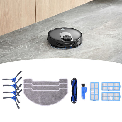 Robotic Vacuum Cleaner Kit with Side Brush Rag Filter Main Brush for Proscenic 850T Clean Suits V1294-YM0523-3113210326411