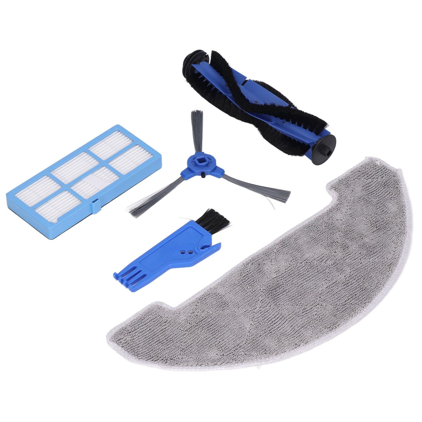 Robotic Vacuum Cleaner Kit with Side Brush Rag Filter Main Brush for Proscenic 850T Clean Suits V1294-YM0523-3113210326411