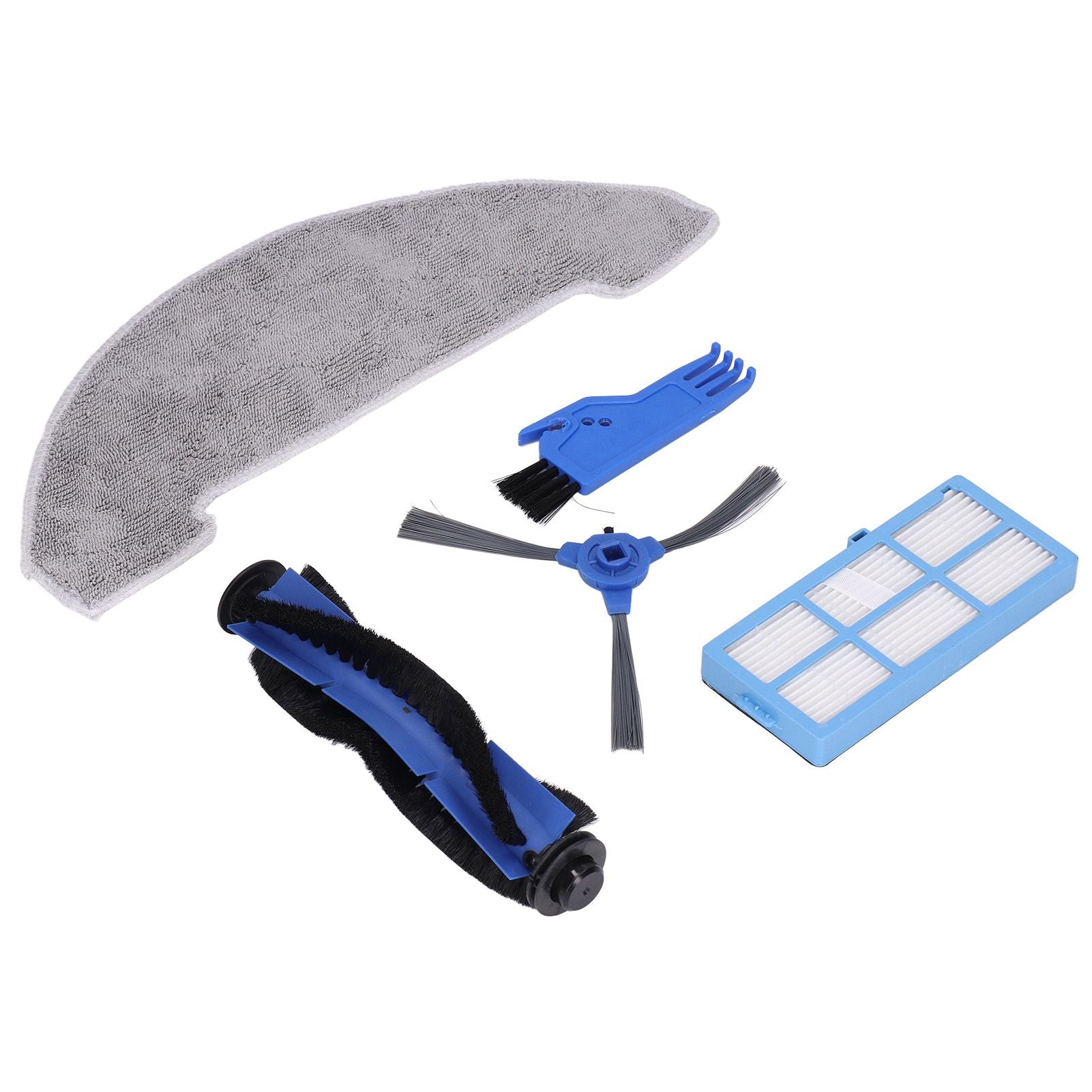 Robotic Vacuum Cleaner Kit with Side Brush Rag Filter Main Brush for Proscenic 850T Clean Suits V1294-YM0523-3113210326411