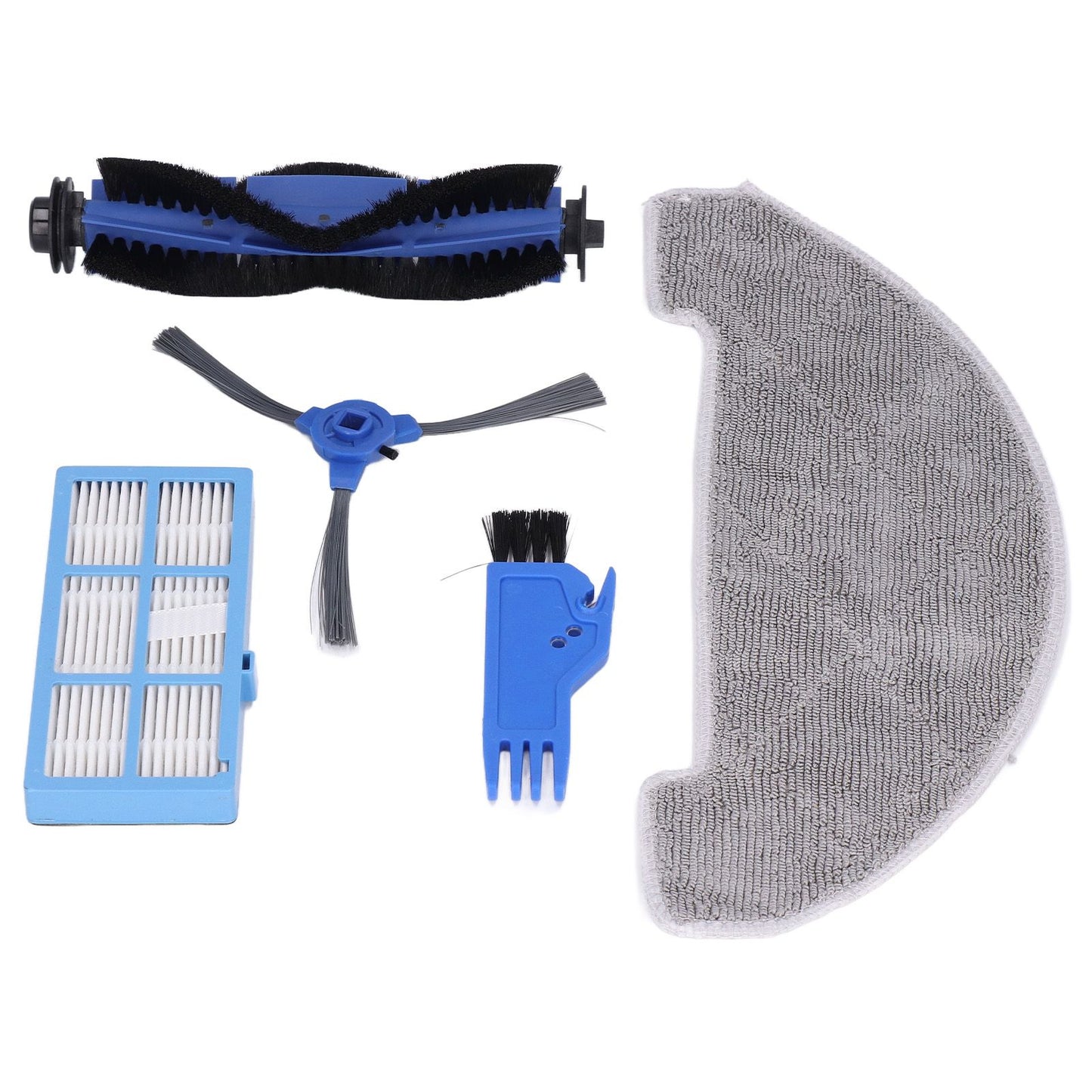 Robotic Vacuum Cleaner Kit with Side Brush Rag Filter Main Brush for Proscenic 850T Clean Suits V1294-YM0523-3113210326411