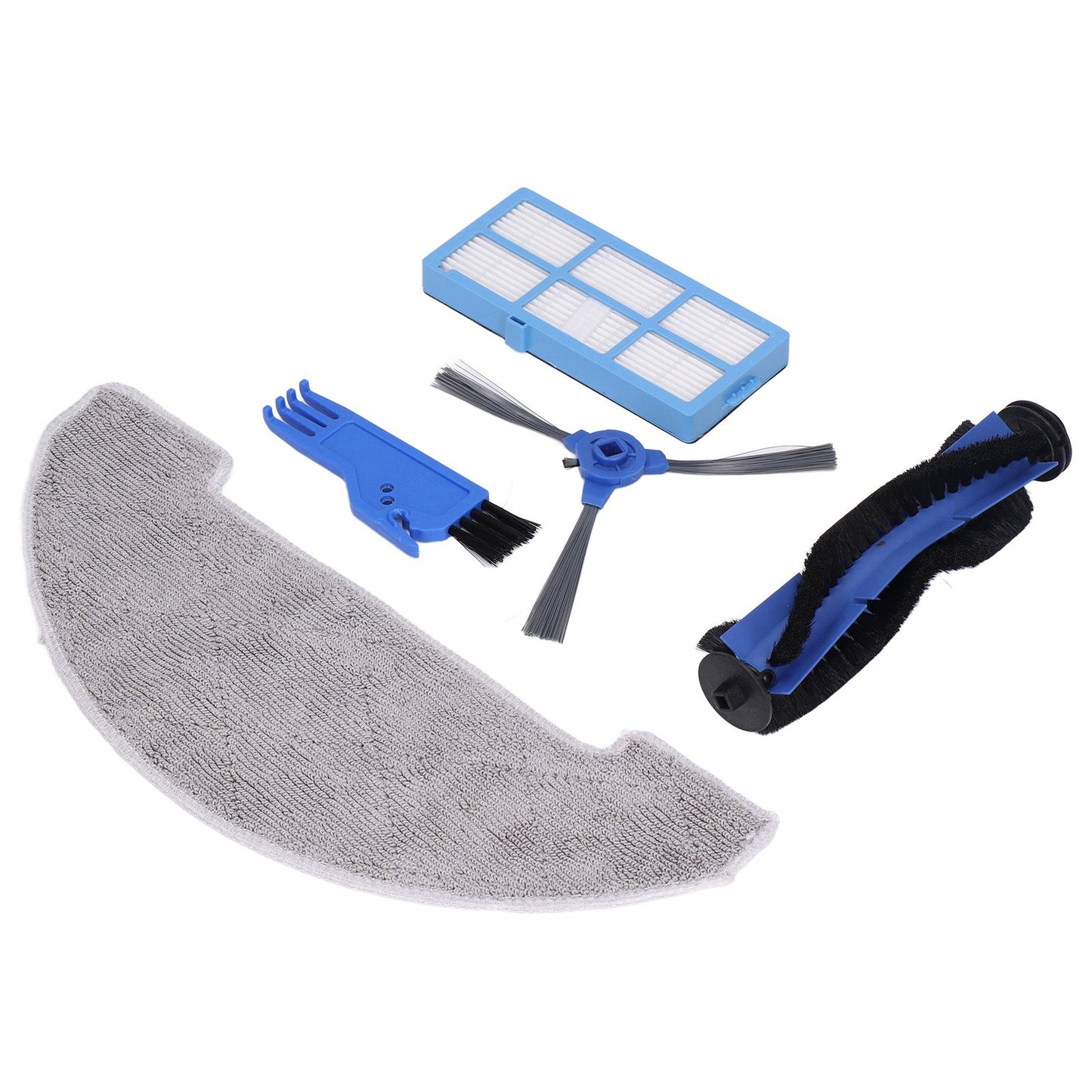 Robotic Vacuum Cleaner Kit with Side Brush Rag Filter Main Brush for Proscenic 850T Clean Suits V1294-YM0523-3113210326411