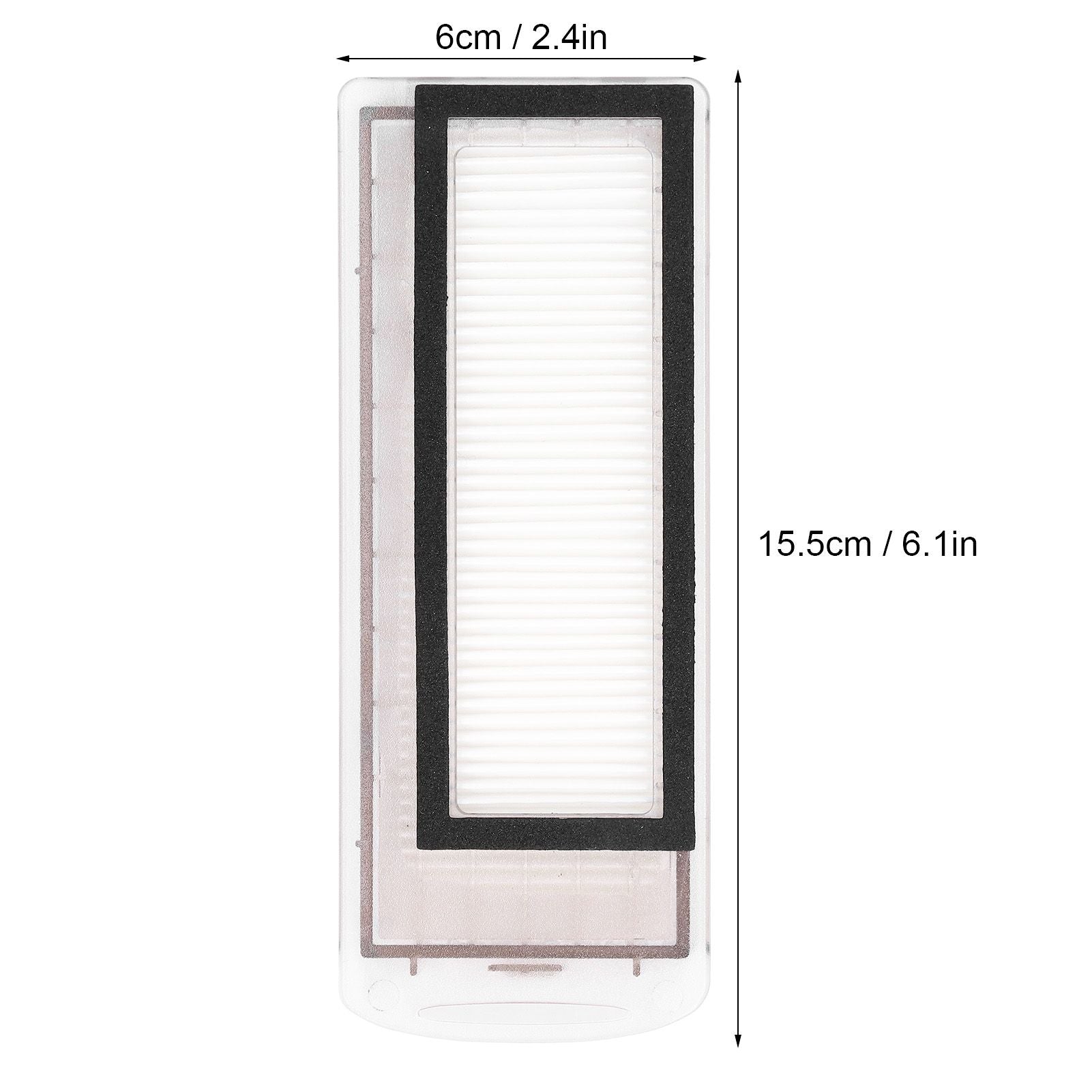 2Pcs Robot Vacuum Cleaner Filter Replacement Sweeper Filters Screen for NARWAL J1 J2 V1294-YM0523-3113210326511