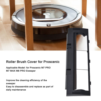 Roller Brush Cover for Proscenic M7 PRO M7 MAX M8 PRO Robotic Vacuum Cleaner Spare Parts V1294-YM0523-3113210327011