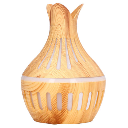Wood Grain Air Humidifier ABS Aromatherapy Humidifiers for Household USB Charging 300ml V1294-YM0523-3113220001411