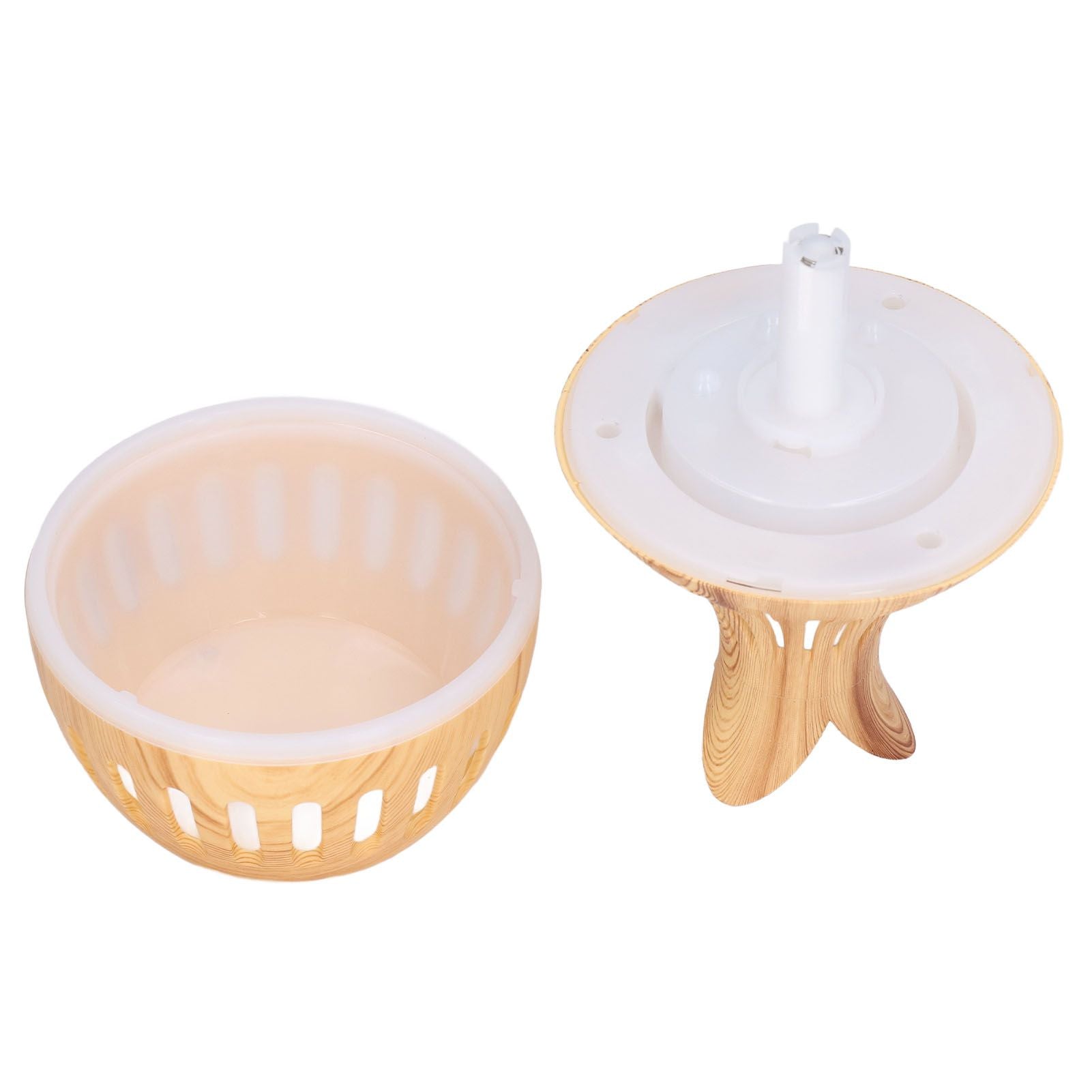 Wood Grain Air Humidifier ABS Aromatherapy Humidifiers for Household USB Charging 300ml V1294-YM0523-3113220001411