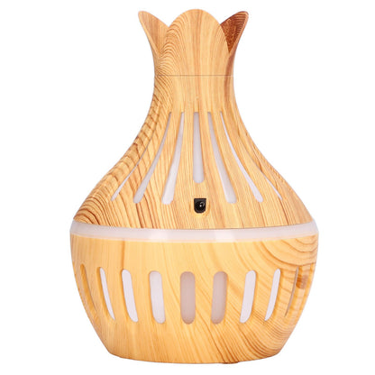 Wood Grain Air Humidifier ABS Aromatherapy Humidifiers for Household USB Charging 300ml V1294-YM0523-3113220001411