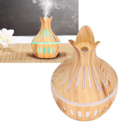 Wood Grain Air Humidifier ABS Aromatherapy Humidifiers for Household USB Charging 300ml V1294-YM0523-3113220001411