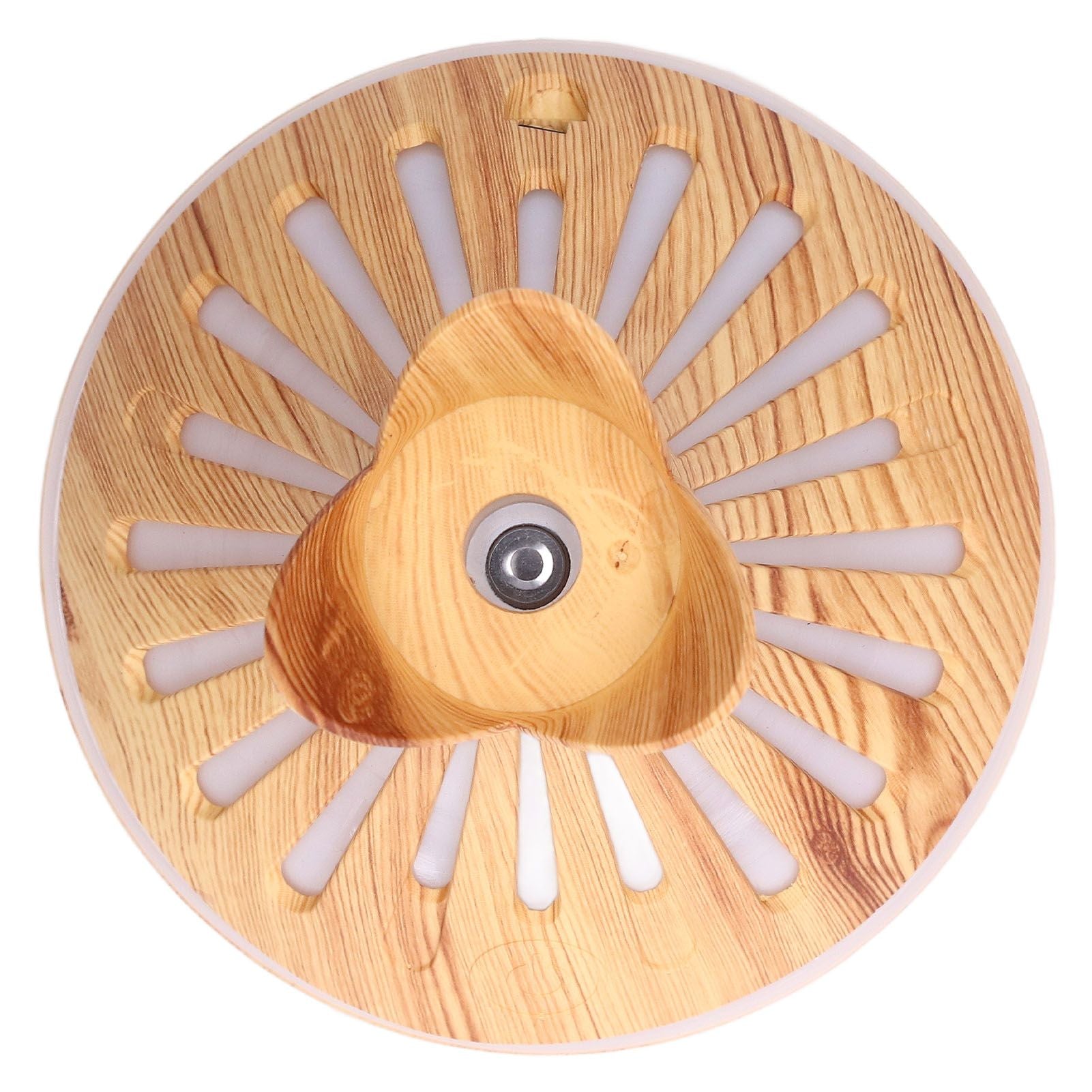 Wood Grain Air Humidifier ABS Aromatherapy Humidifiers for Household USB Charging 300ml V1294-YM0523-3113220001411