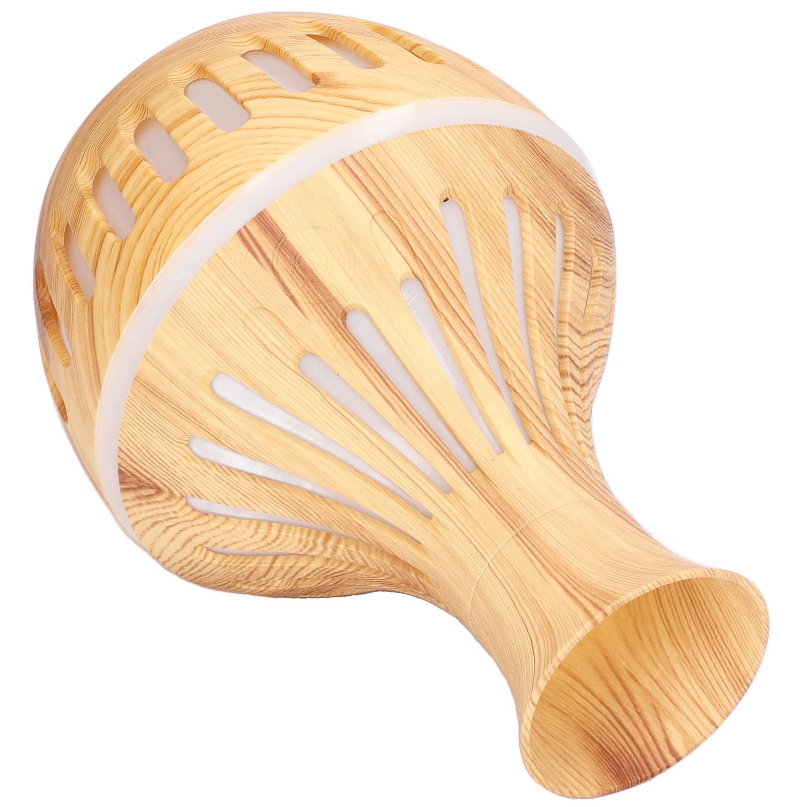 300ml Humidifier USB Powered Wood Grain Aromatherapy Diffuser with 7 Colors LED Light 5V 1A V1294-YM0523-3113220001611