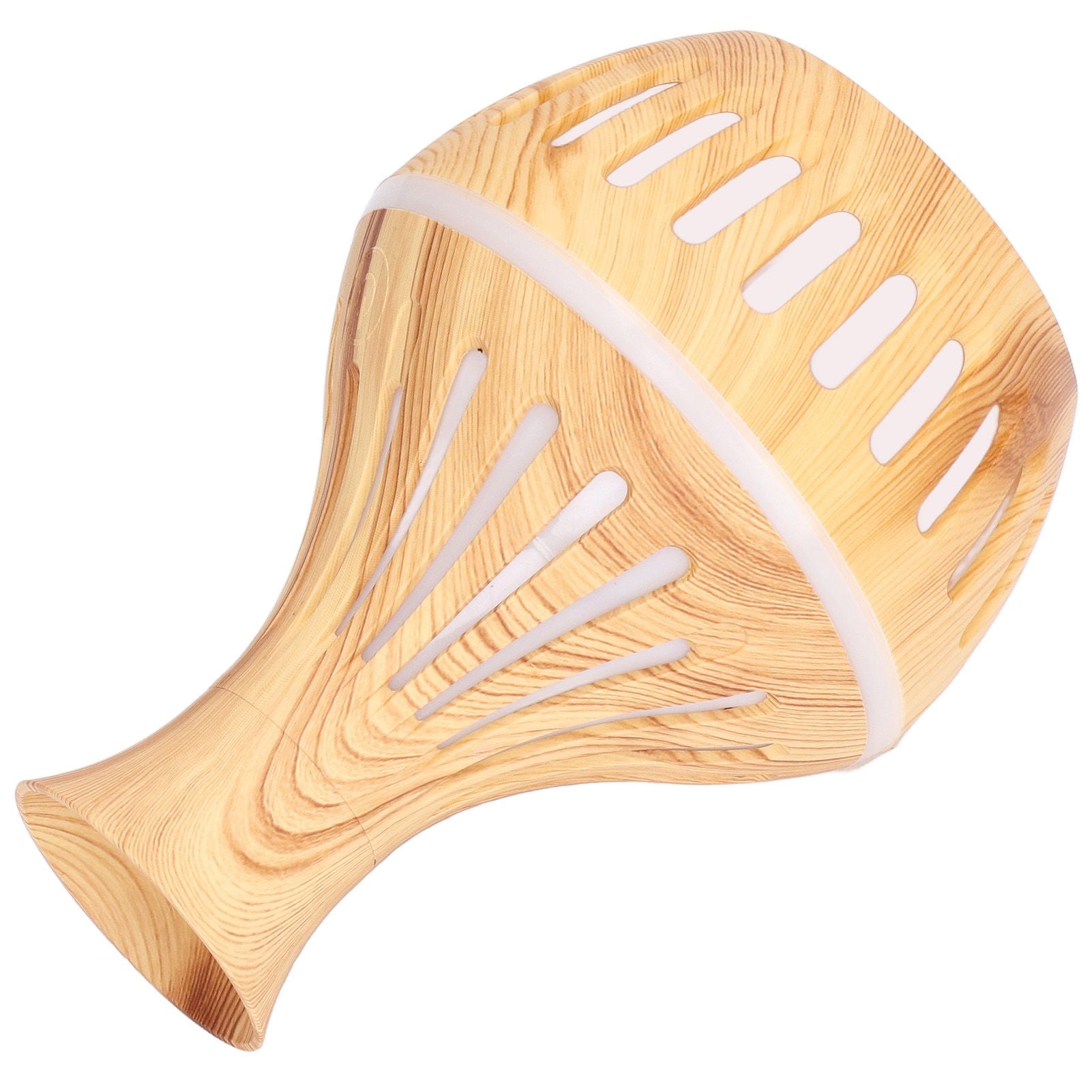 300ml Humidifier USB Powered Wood Grain Aromatherapy Diffuser with 7 Colors LED Light 5V 1A V1294-YM0523-3113220001611