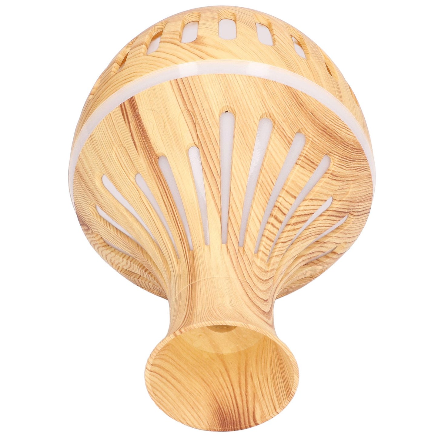 300ml Humidifier USB Powered Wood Grain Aromatherapy Diffuser with 7 Colors LED Light 5V 1A V1294-YM0523-3113220001611