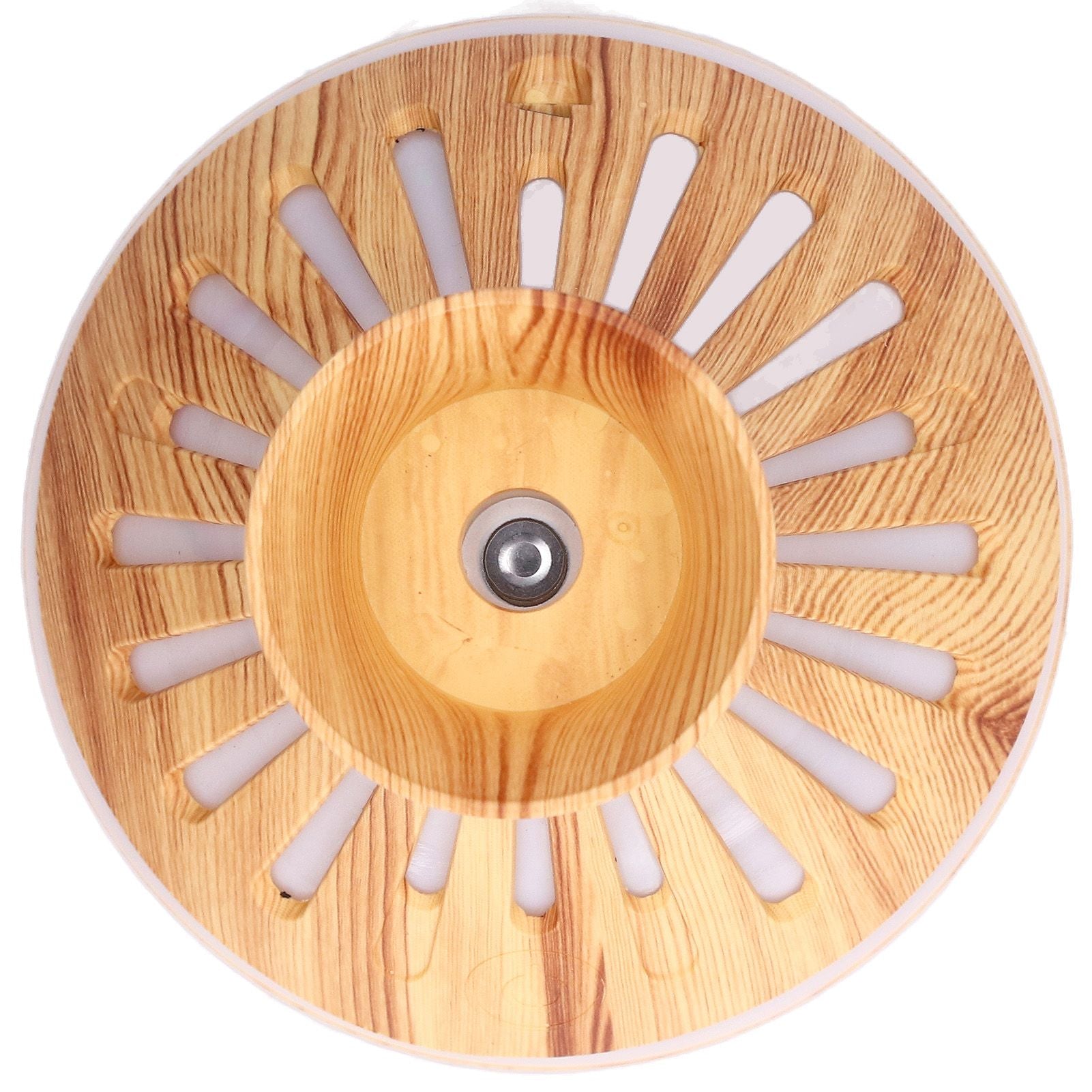 300ml Humidifier USB Powered Wood Grain Aromatherapy Diffuser with 7 Colors LED Light 5V 1A V1294-YM0523-3113220001611