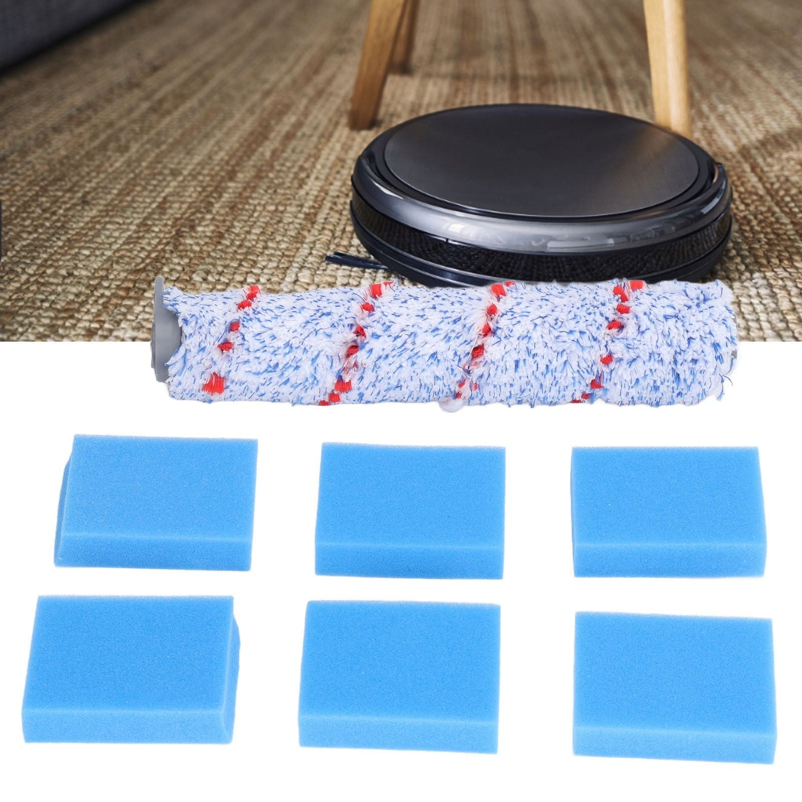 Brush Roller Filter Sponges Set for HF10E-01 Vacuum Cleaner Part Accessories Replacement V1294-YM0523-3113220002311