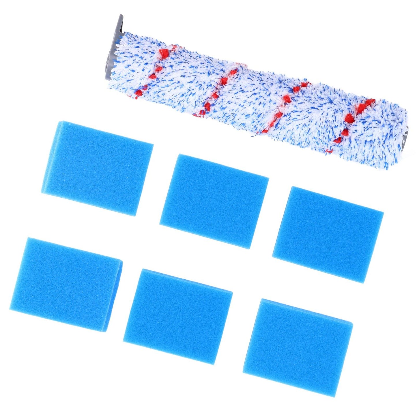 Brush Roller Filter Sponges Set for HF10E-01 Vacuum Cleaner Part Accessories Replacement V1294-YM0523-3113220002311