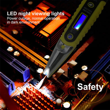 LED Multifunctional Digital Electric Tester Pen 12-220V Non Contact Circuit Voltage Detector for Household V1294-YM0523-3113220002711