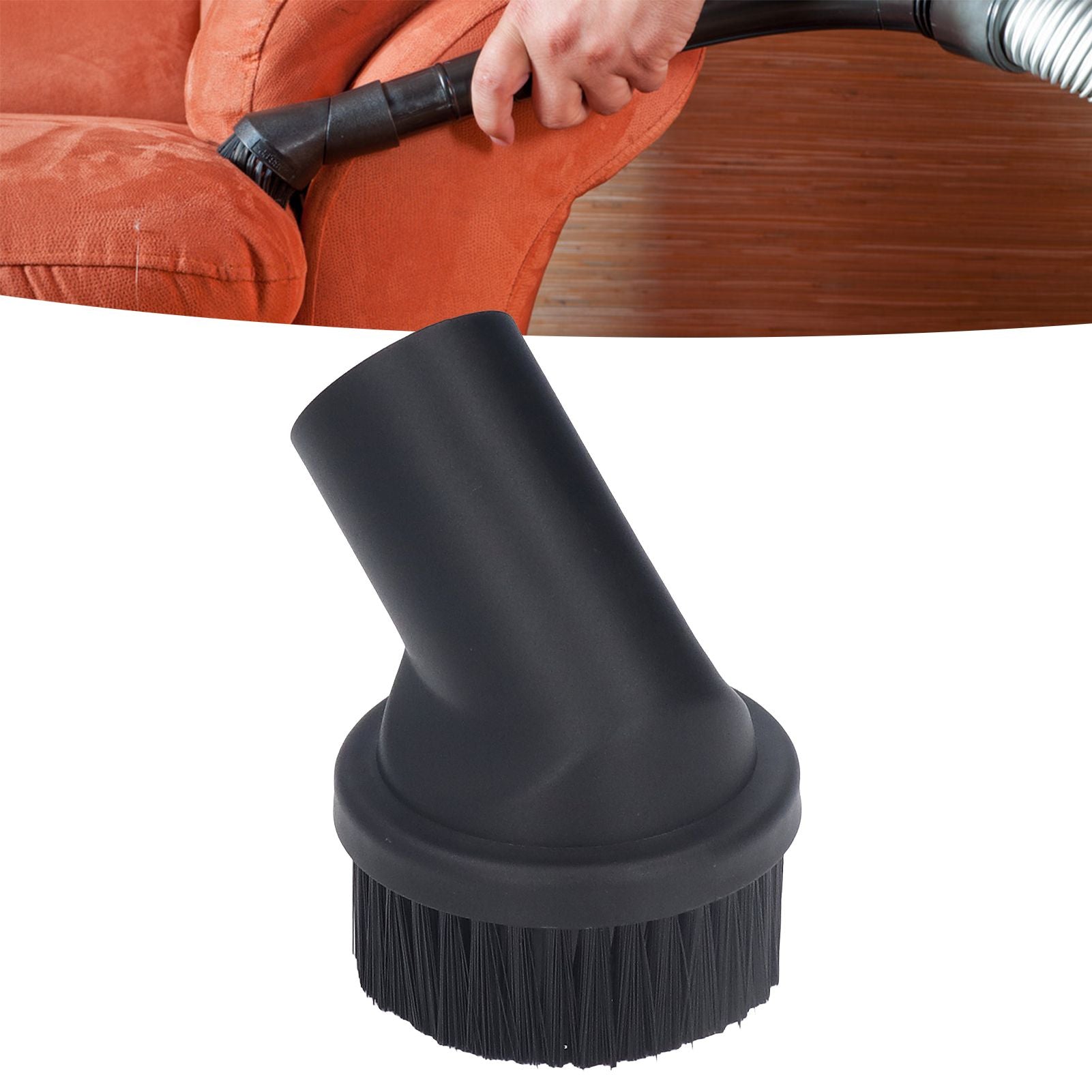 3pcs Vacuum Cleaner Round Brush 35mm / 1.38in Inner Diameter Round Dust Brush Vacuum Cleaner Attachment V1294-YM0523-3113220003711