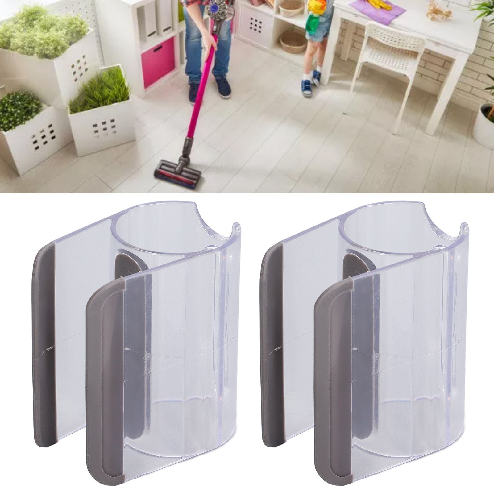 2PCS Vacuum Cleaner Attachment Stick Clip Vacuum Cleaner Accessory Holder for V7 V8 V10 V11 V1294-YM0523-3113220003911