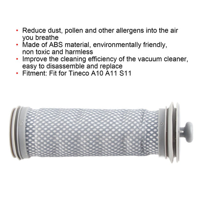 Vacuum Cleaner Filter Replacement ABS Vacuum Filter Accessories for Tineco A10 A11 S11 V1294-YM0523-3113220004311