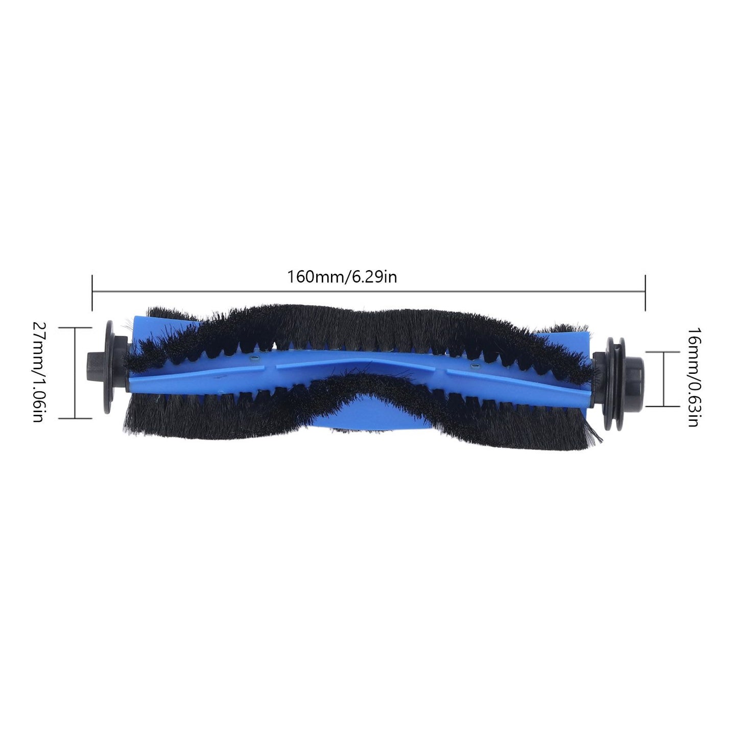 Vacuum Cleaner Main Brush Replacement ABS Sweeper Vacuum Cleaner Rolling Brush for Eufy 11S 15MAX V1294-YM0523-3113220005211